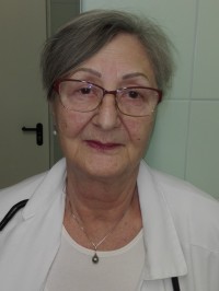 Dr.  Krizmanich  Mária profilképe.