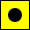 Fekete szöveg, sárga háttér